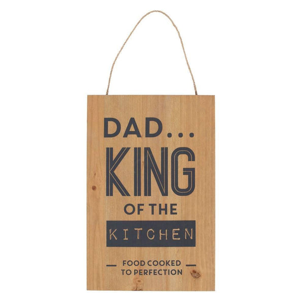 30cm King of the Kitchen Hanging Sign - Home Decor Emporium