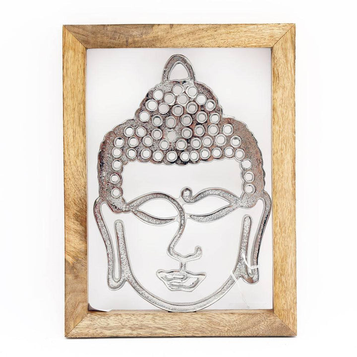 31cm Buddha in Frame - Home Decor Emporium