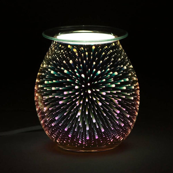 3D Star Effect Light Up Electric Oil Burner - Home Decor Emporium