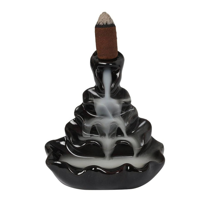 4-Tier Ripple Backflow Incense Burner - Home Decor Emporium