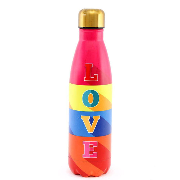 500ml Modern Love Metal Water Bottle - Home Decor Emporium