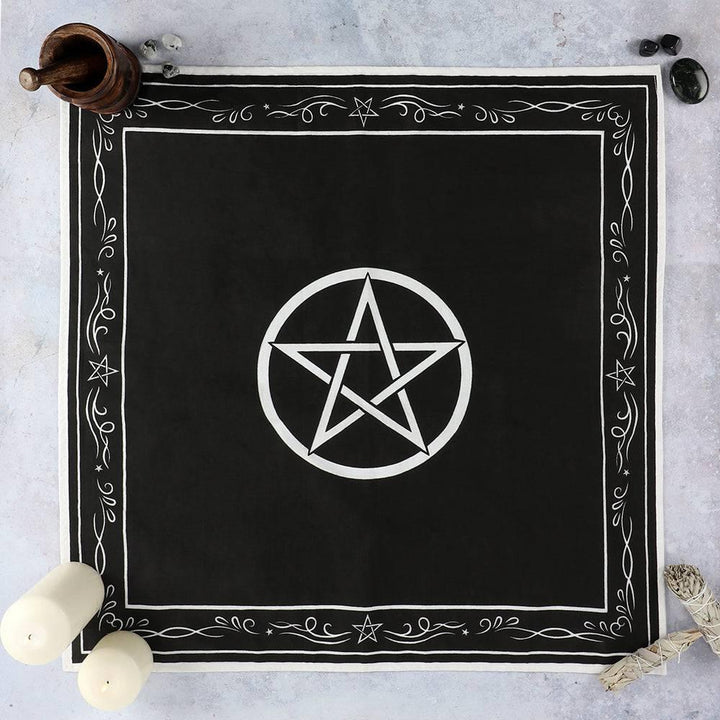70x70 Pentagram Altar Cloth - Home Decor Emporium