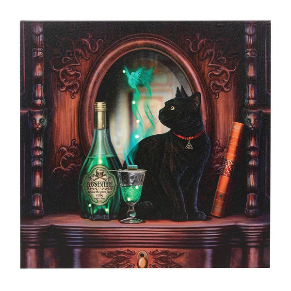 Absinthe Light Up Canvas Plaque by Lisa Parker - Home Decor Emporium