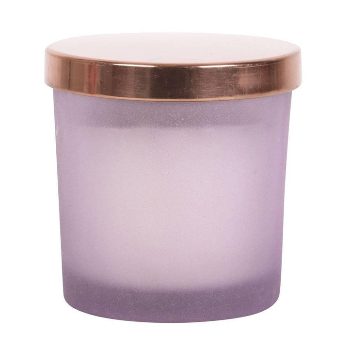 Abundance French Lavender Crystal Chip Candle - Home Decor Emporium