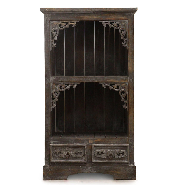 Albasia Bathroom Cabinet - Greywash - Home Decor Emporium