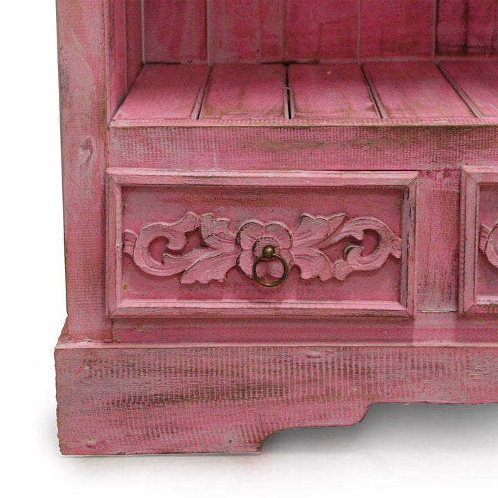 Albasia Bathroom Cabinet - Pinkwash - Home Decor Emporium