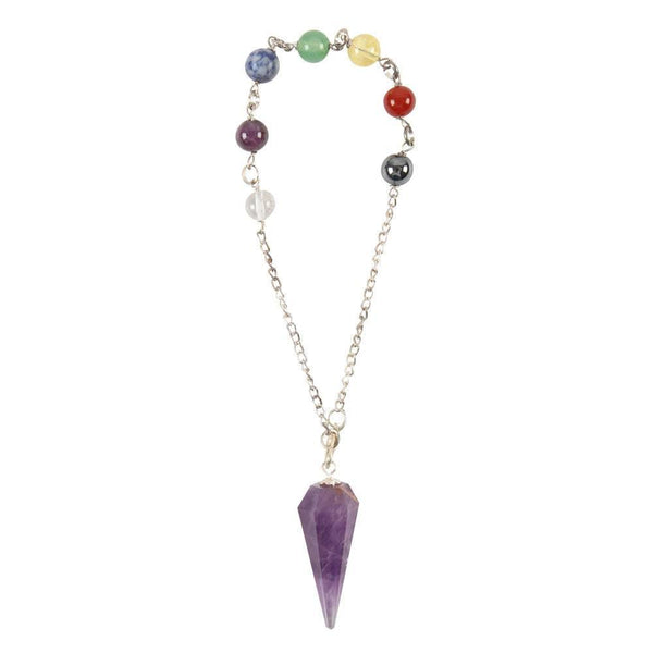 Amethyst Chakra Pendulum Bracelet - Home Decor Emporium