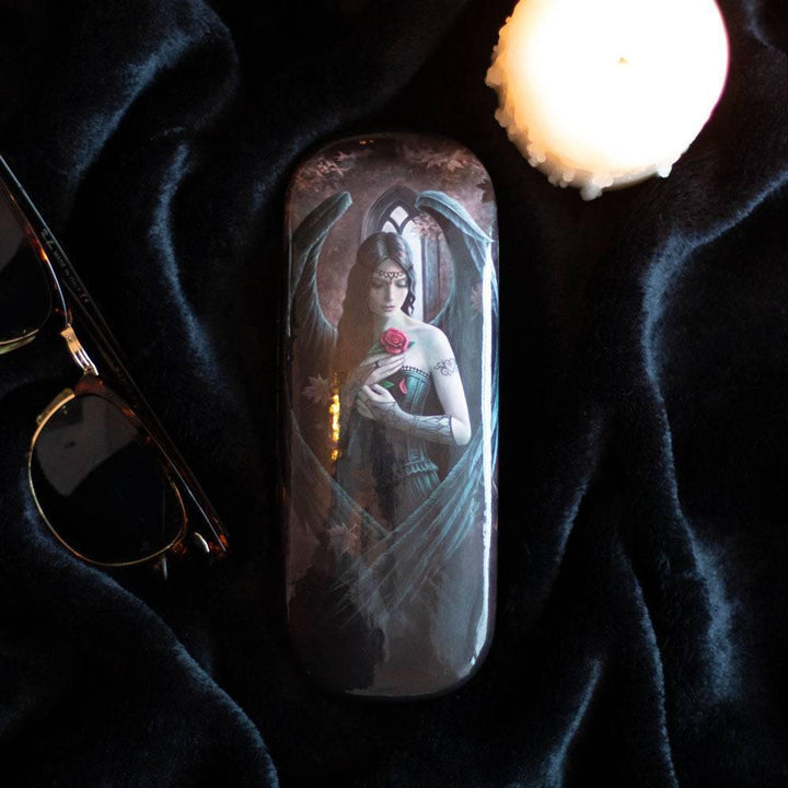 Angel Rose Glasses Case by Anne Stokes - Home Decor Emporium