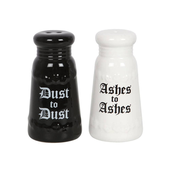 Ashes to Ashes Salt and Pepper Set - Home Decor Emporium