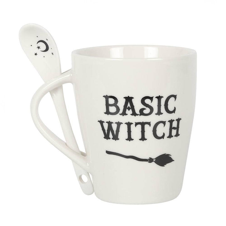 Basic Witch Mug and Spoon Set - Home Decor Emporium