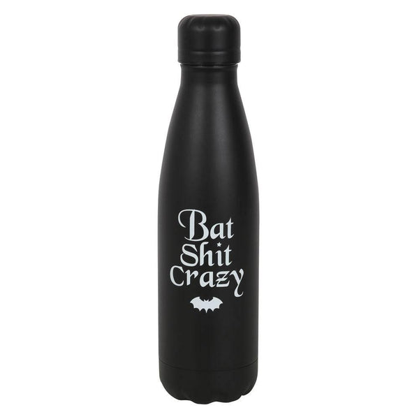 Bat Shit Crazy Metal Water Bottle - Home Decor Emporium