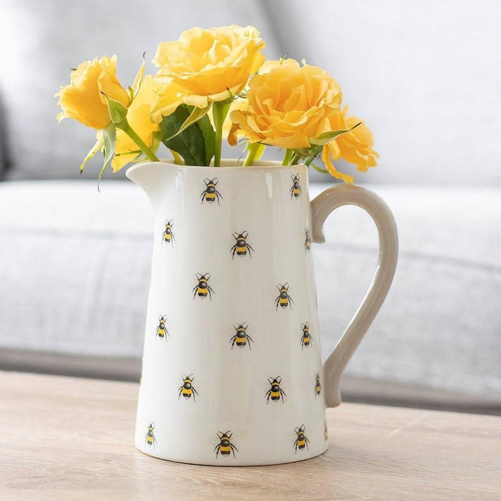 Bee Ceramic Flower Jug - Home Decor Emporium