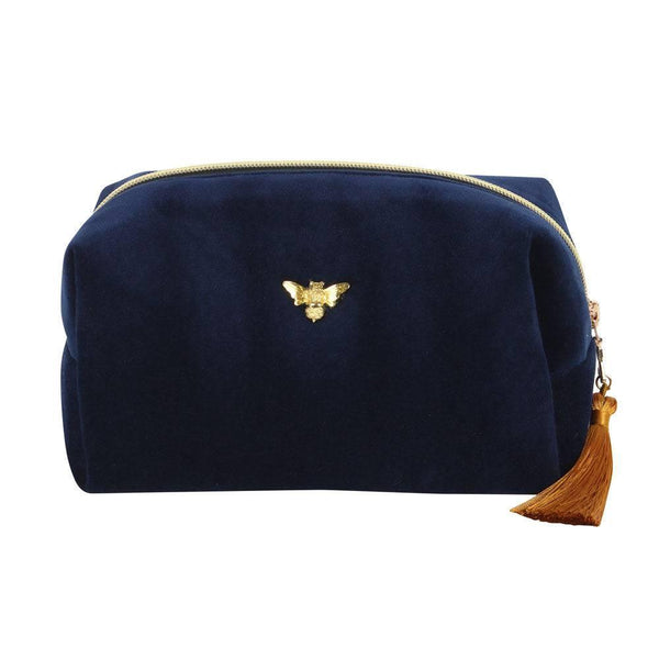 Bee-utiful Velvet Makeup Bag - Home Decor Emporium