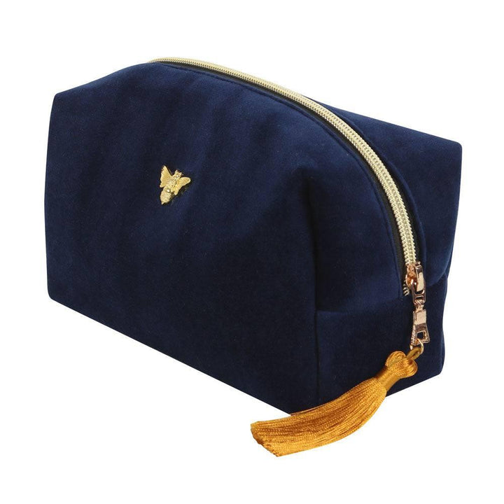 Bee-utiful Velvet Makeup Bag - Home Decor Emporium