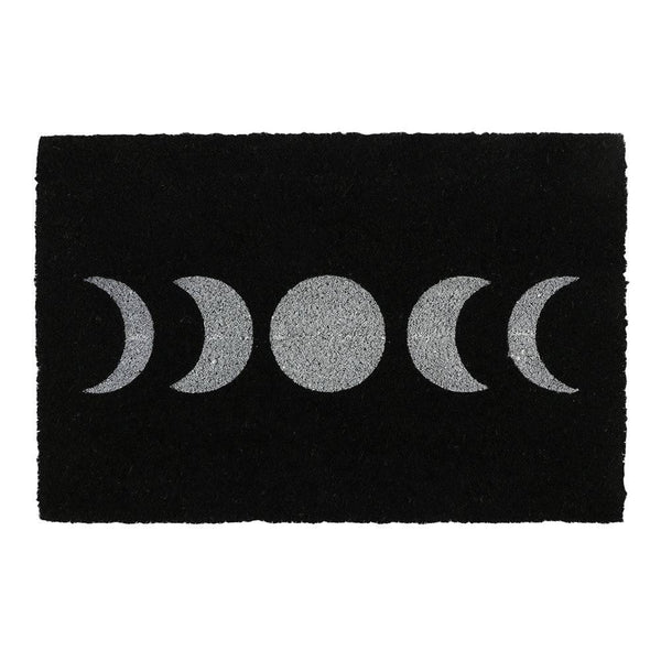 Black Moon Phase Doormat - Home Decor Emporium