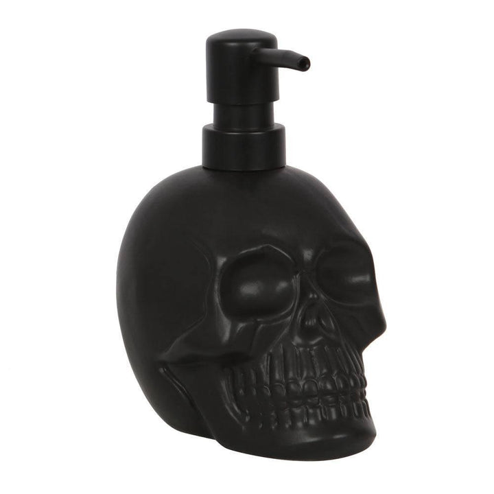 Black Skull Soap Dispenser - Home Decor Emporium