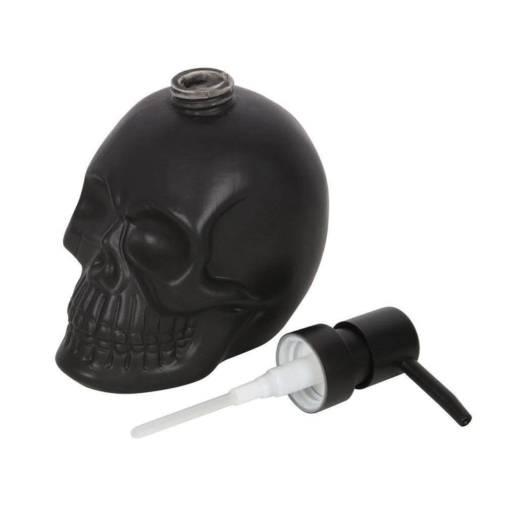 Black Skull Soap Dispenser - Home Decor Emporium