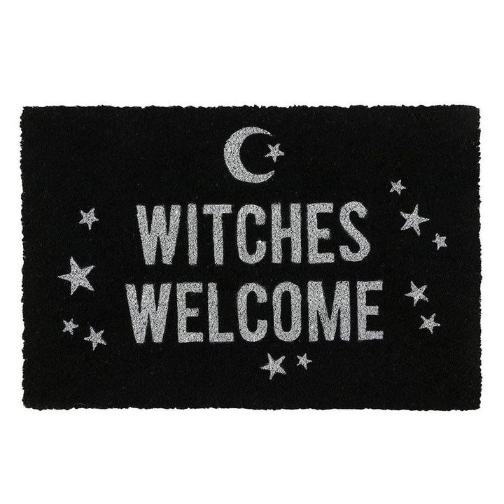 Black Witches Welcome Doormat - Home Decor Emporium