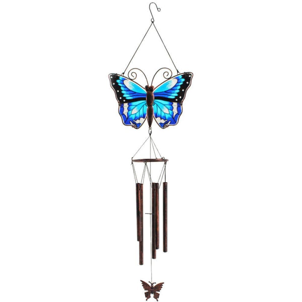 Blue Butterfly Windchime - Home Decor Emporium