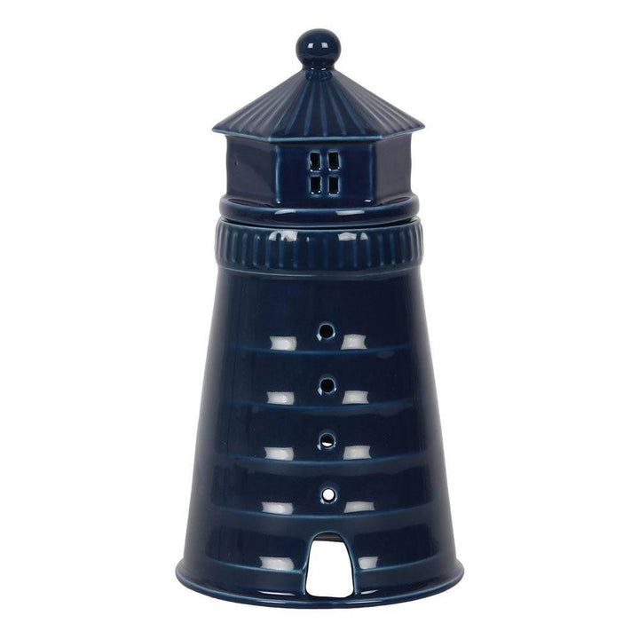 Blue Lighthouse Oil Burner - Home Decor Emporium