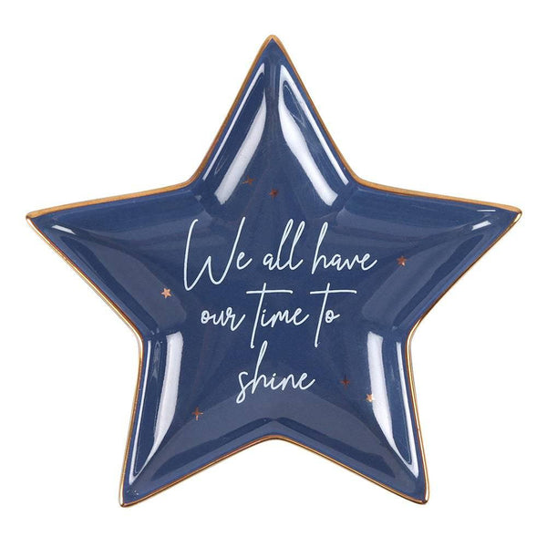 Blue Star Trinket Dish - Home Decor Emporium