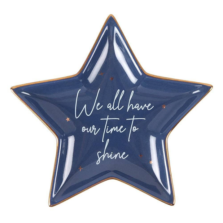 Blue Star Trinket Dish - Home Decor Emporium