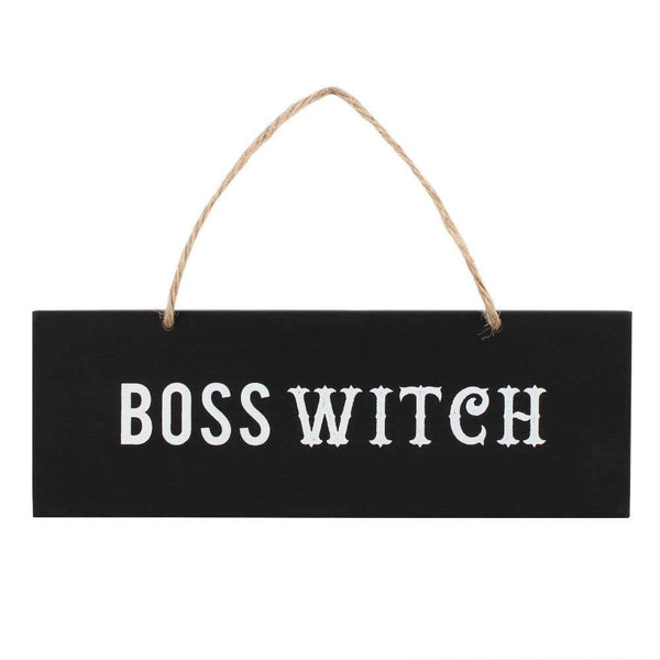 Boss Witch Wall Sign - Home Decor Emporium