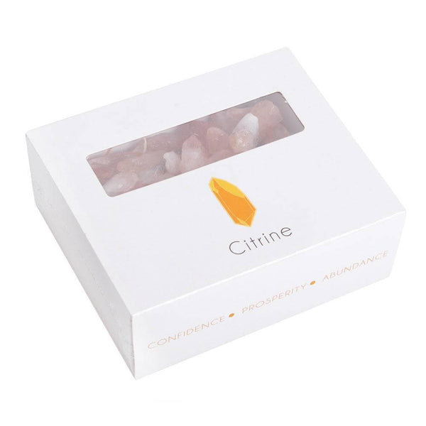 Box of Citrine Rough Crystal Chips - Home Decor Emporium