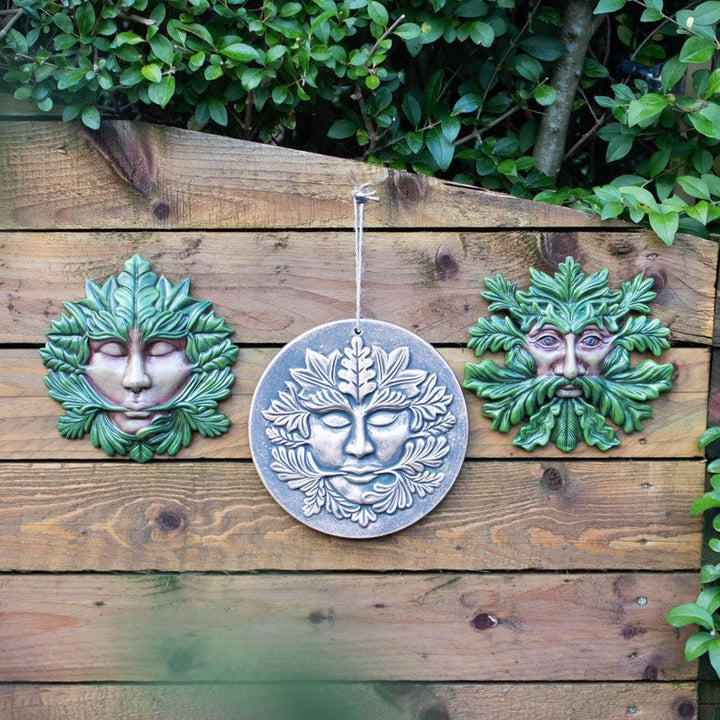 Bronze Green Goddess Terracotta Plaque - Home Decor Emporium