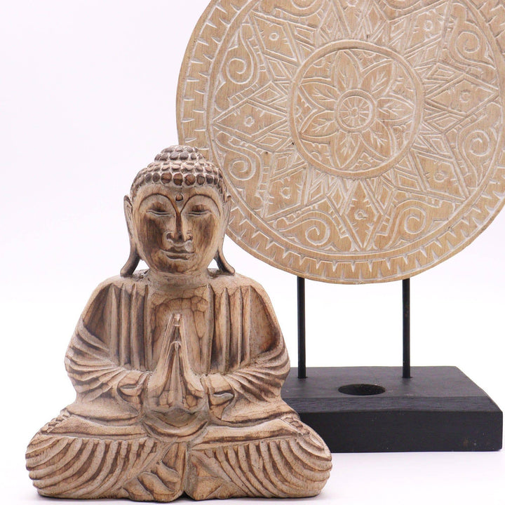 Buddha Feng Shui Set - Classic Mandala - Natural - Home Decor Emporium