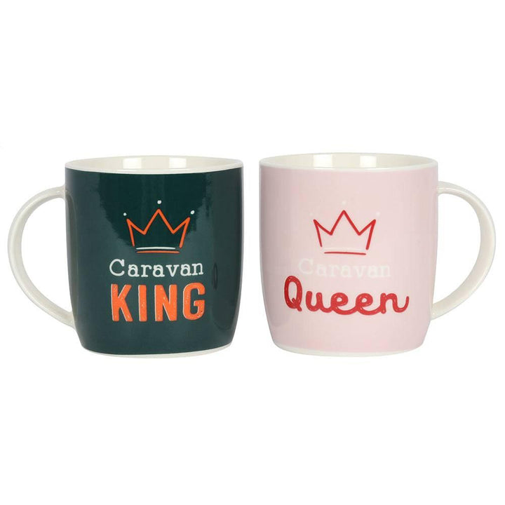 Caravan King and Queen Mug Set - Home Decor Emporium