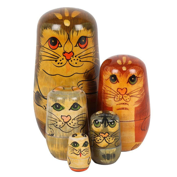 Cat Russian Doll - Home Decor Emporium