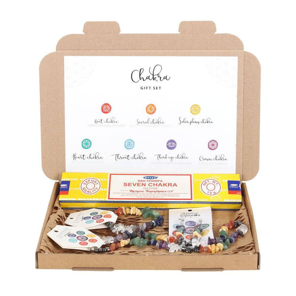 Chakra Crystal Chip Jewellery Gift Set - Home Decor Emporium