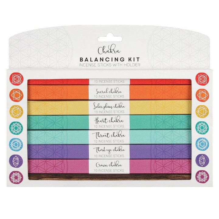 Chakra Incense Balancing Kit - Home Decor Emporium