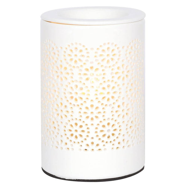 Circle Cut Out Electric Oil Burner - Home Decor Emporium