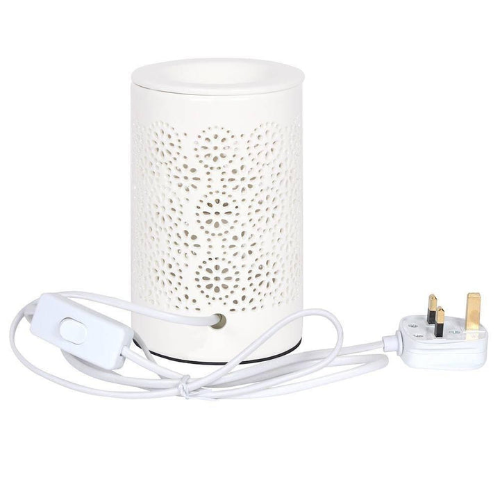 Circle Cut Out Electric Oil Burner - Home Decor Emporium