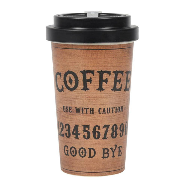 Classic Talking Board Bamboo Eco Travel Mug - Home Decor Emporium