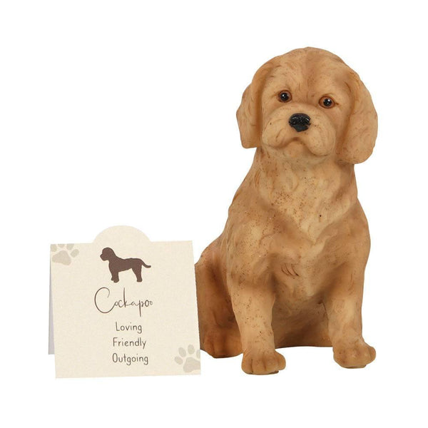 Cockapoo Resin Dog Ornament - Home Decor Emporium