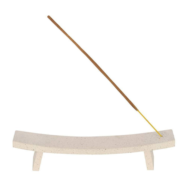 Cream Speckle Incense Ash Catcher - Home Decor Emporium