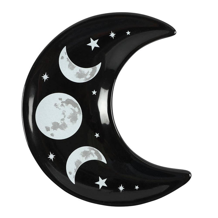 Crescent Moon Trinket Dish - Home Decor Emporium