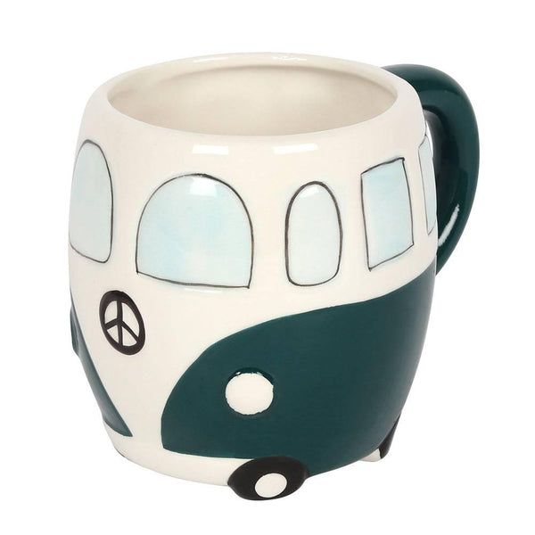 Dark Green Campervan Mug - Home Decor Emporium