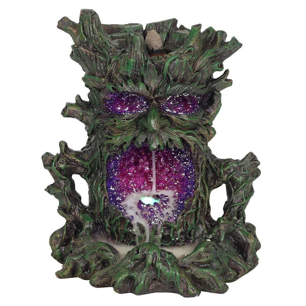 Dark Tree Man Backflow Incense Burner with Light - Home Decor Emporium