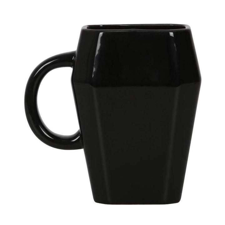 Death Before Decaf Coffin Mug - Home Decor Emporium