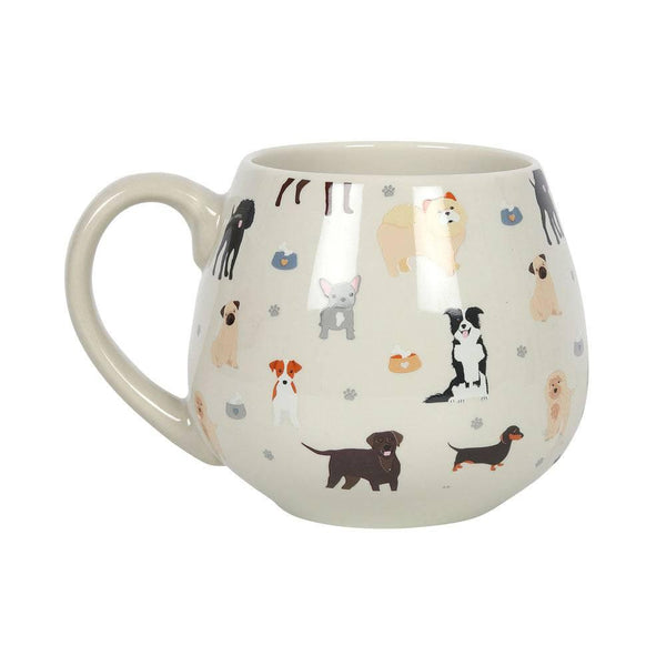 Dog Print Rounded Mug - Home Decor Emporium