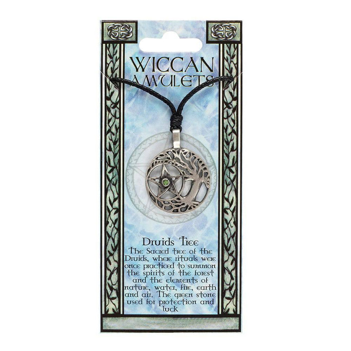 Druids Tree Wiccan Amulet Necklace - Home Decor Emporium