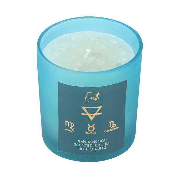 Earth Element Sandalwood Candle - Home Decor Emporium