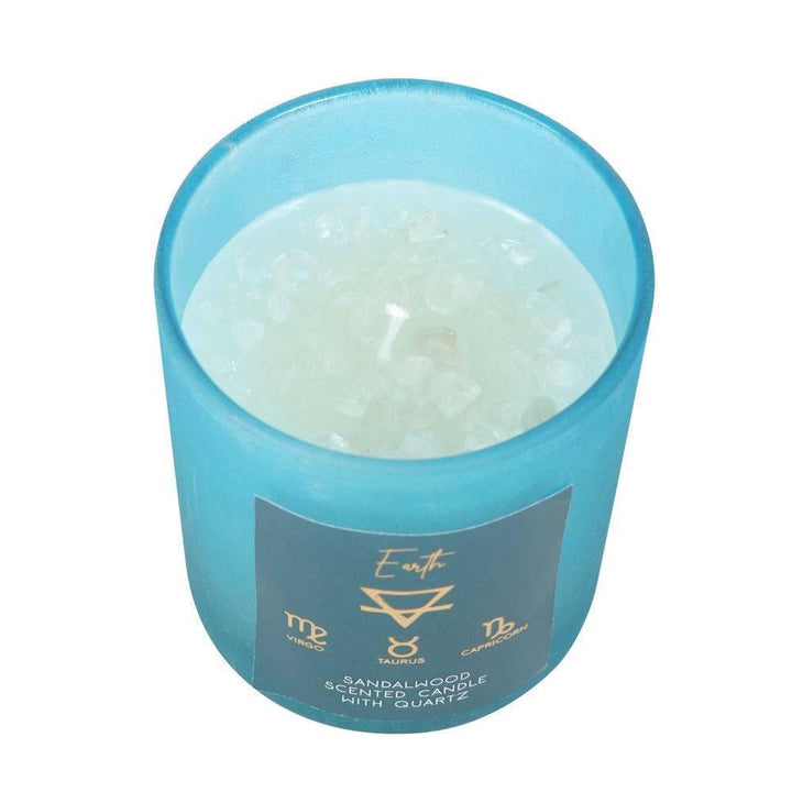 Earth Element Sandalwood Candle - Home Decor Emporium