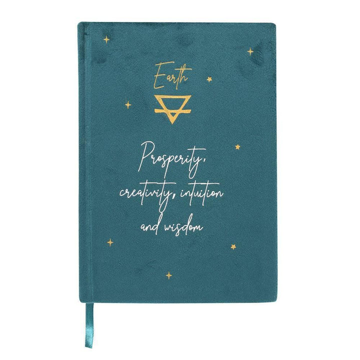 Earth Element Velvet A5 Notebook - Home Decor Emporium