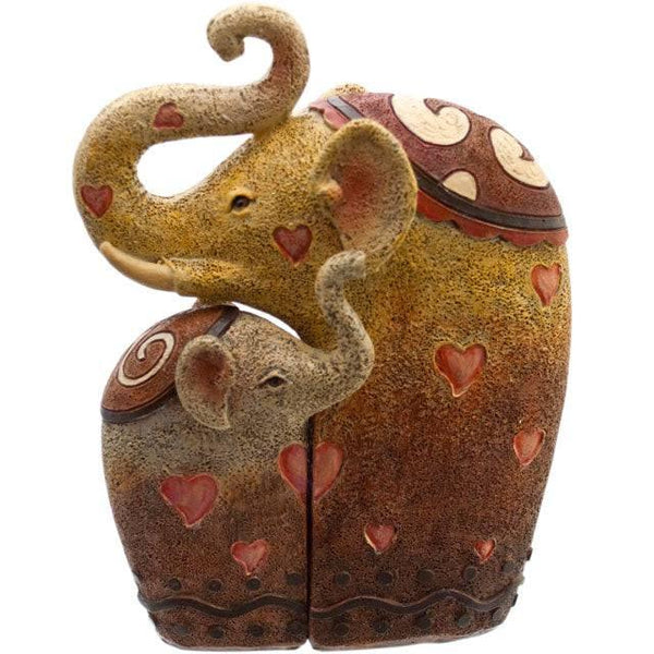 Elephants Resin Ornament - Home Decor Emporium