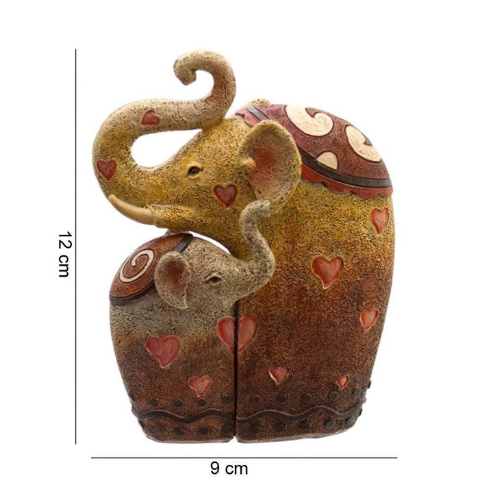 Elephants Resin Ornament - Home Decor Emporium